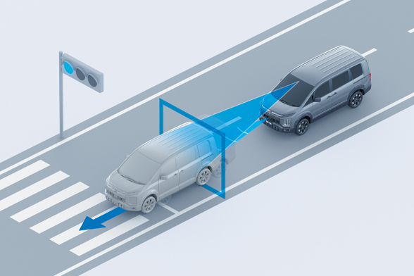 車線逸脱警報システム［LDW］ 