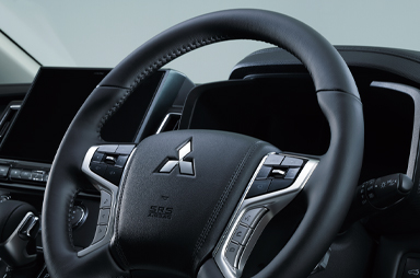 本革巻ステアリングホイール＆ステアリングスイッチ