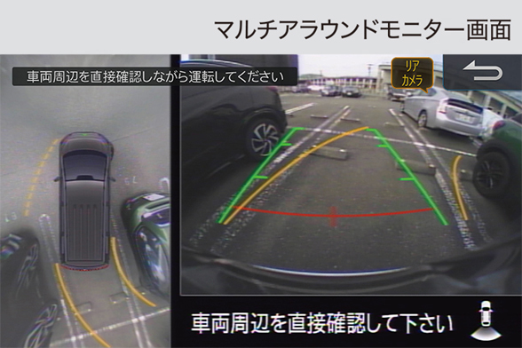 ■マルチアラウンドモニターの表示が可能*2