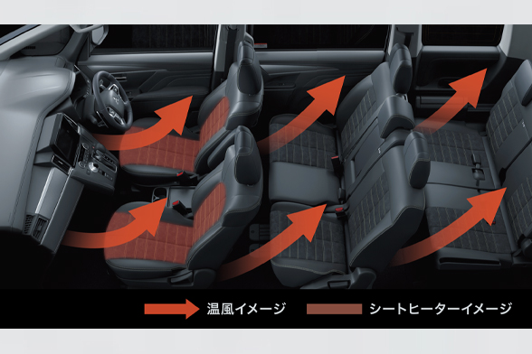 運転席・助手席シートヒーター