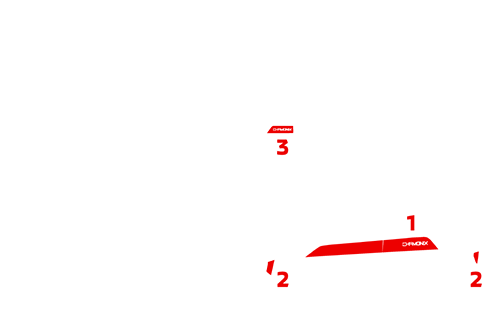 CHAMONIX専用 デカールセット