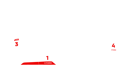 CHAMONIX専用 デカールセット