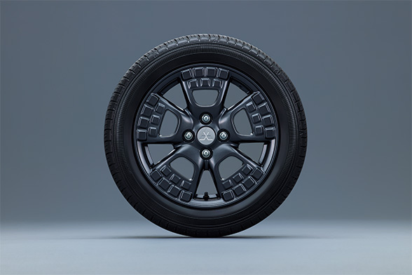 165/60R15タイヤ+15インチアルミホイール（4WD）