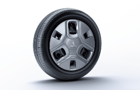 155/65R14タイヤ+14インチスチールホイール(フルホイールカバー付)(2WD)*9