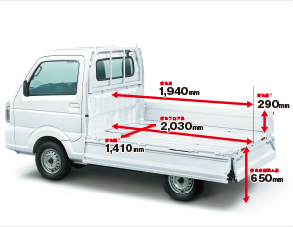 ミニキャブ トラック | 商用車 | カーラインアップ | MITSUBISHI