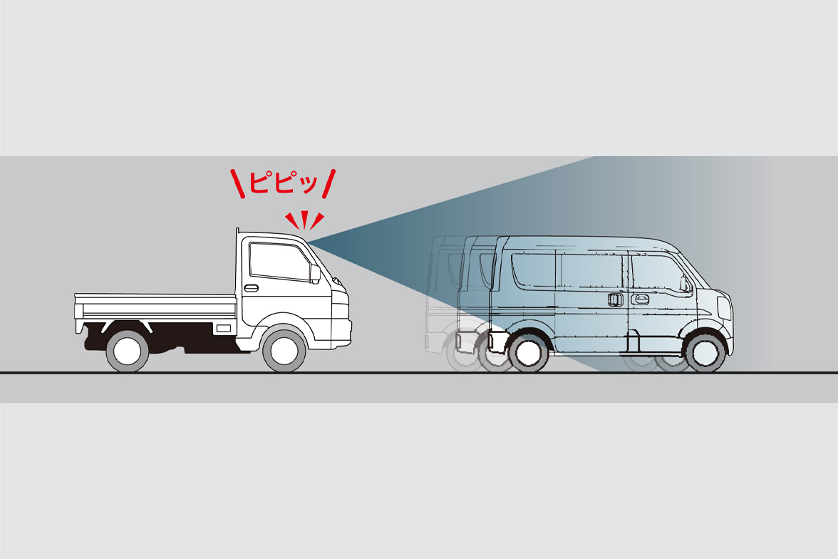 先行車発進お知らせ機能