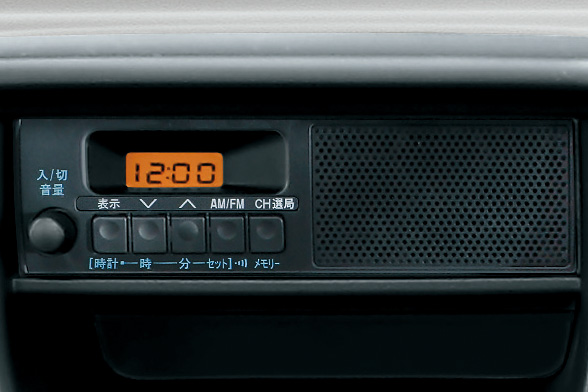 AM/FMラジオ(スピーカー内蔵)
