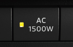 アクセサリーコンセント(AC100V、最大1500W)