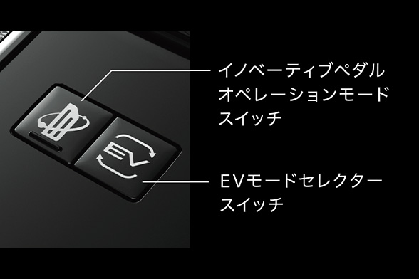 イノベーティブペダルオペレーションモードスイッチ EVモードセレクタースイッチ