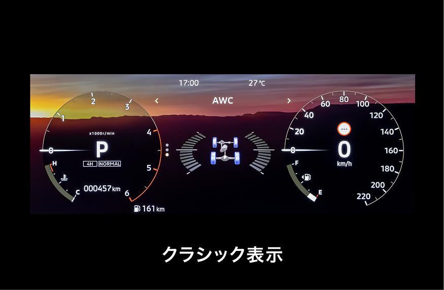 フル液晶ドライバーディスプレイ