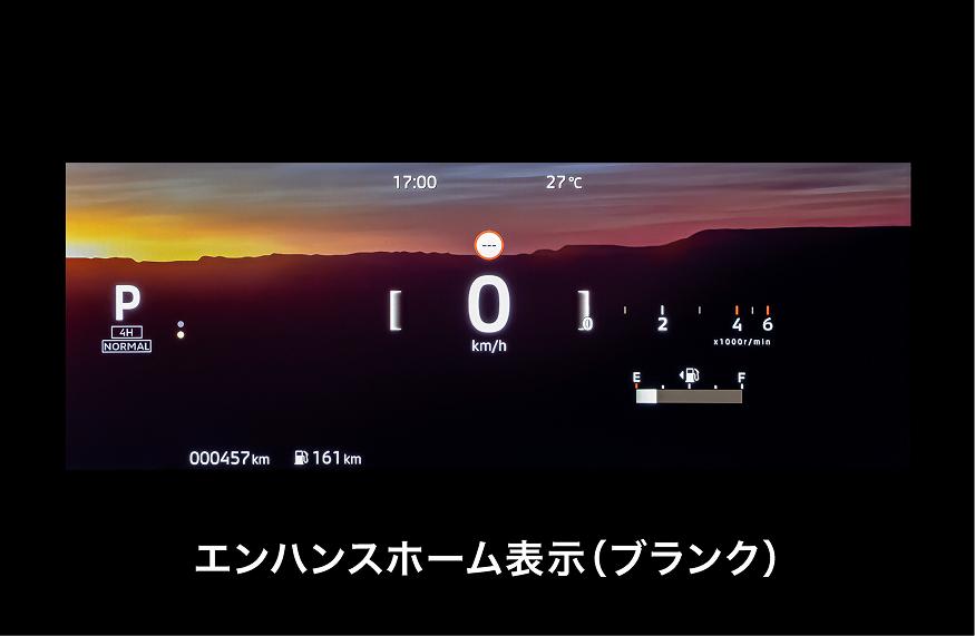 フル液晶ドライバーディスプレイ