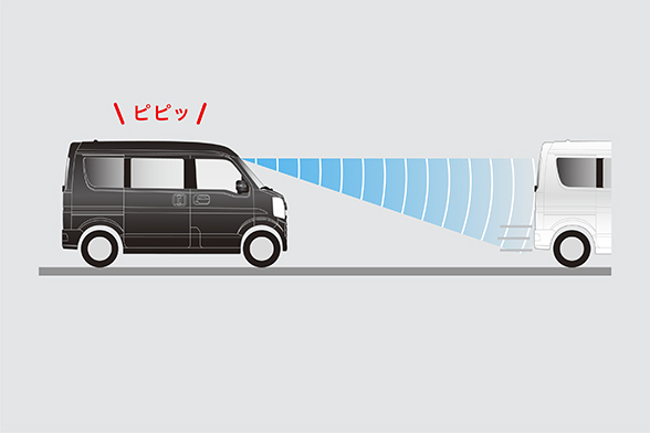 先行車発進お知らせ機能