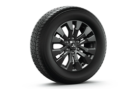 265/60R18タイヤ+18インチアルミホイール(ブラック)