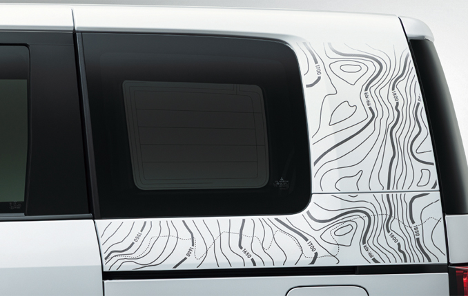 リヤクォーターデカール