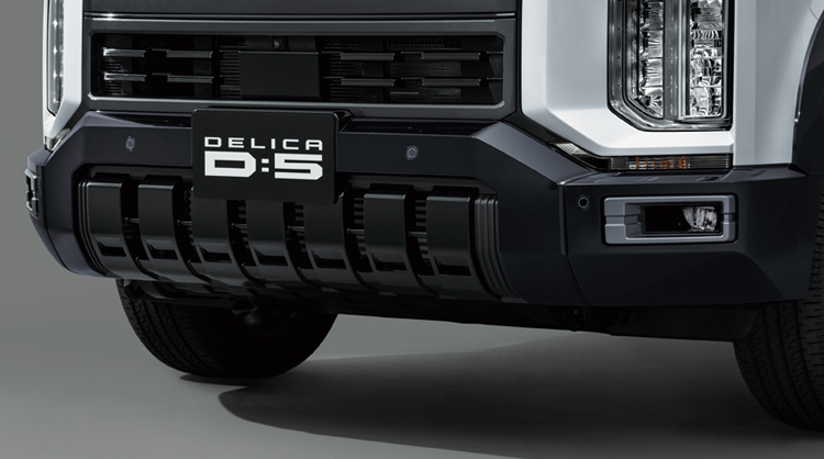 ブラックアウトフロントロアバンパー