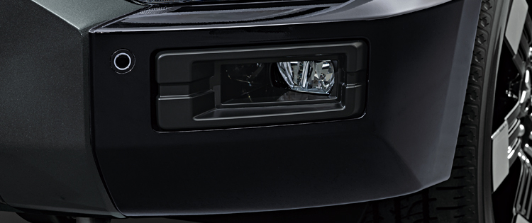 ブラックアウトフォグランプガーニッシュ