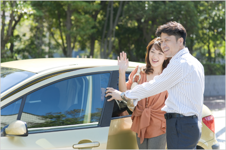 新車へお乗り換えまたは、車両返却