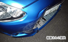 ラジエーターから冷却水が……
