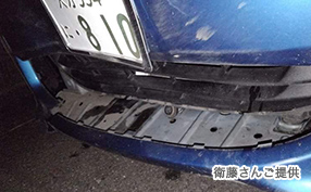 ラジエーターから冷却水が……