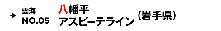 雲海NO.05 八幡平アスピーテライン（岩手県）