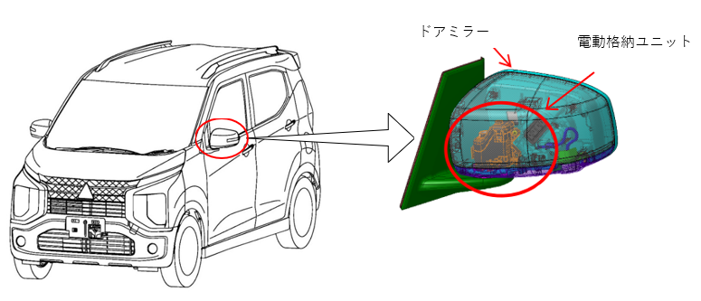 不具合発生箇所の説明図