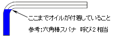 ここまでオイルが付着いること